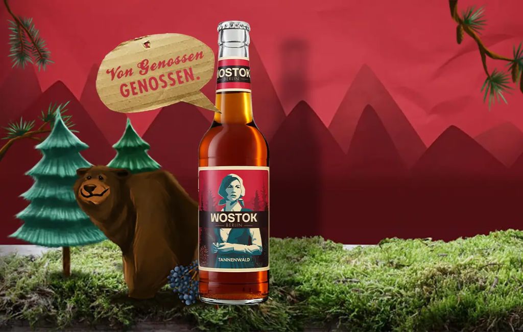 WOSTOK Tannenwald Flasche